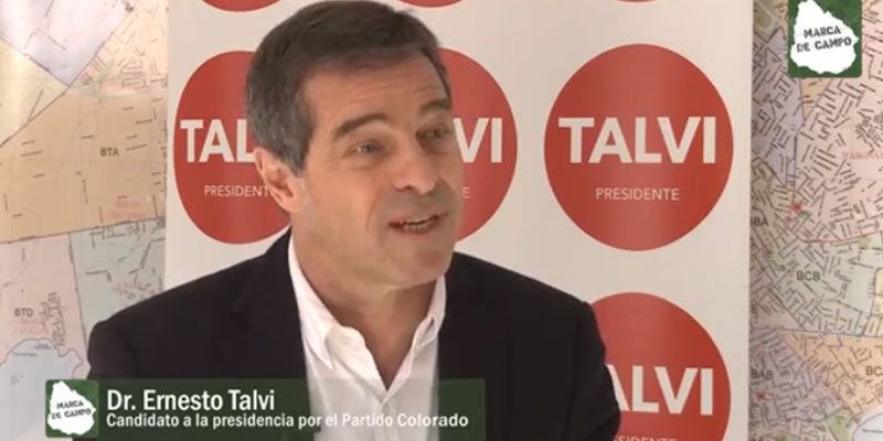 16.08.2019 Ernesto Talvi entrevistado en Marca de Campo